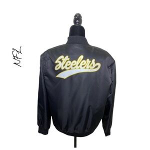 NFL Pittsburgh Steelers Bomber Jacket Size L